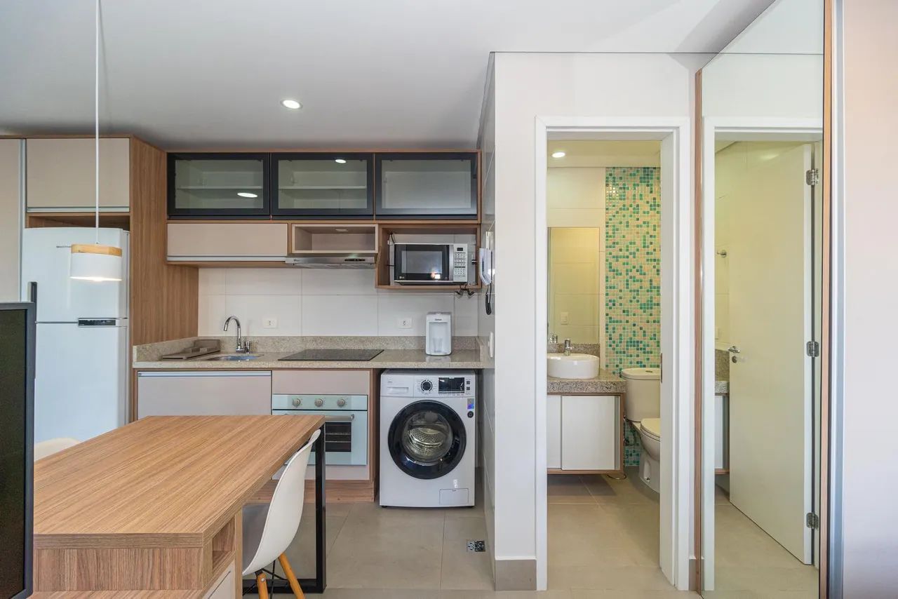 Studio a Venda mobiliado e com vaga de garagem - Edificio Harmony - Agua Verde - Foto 5