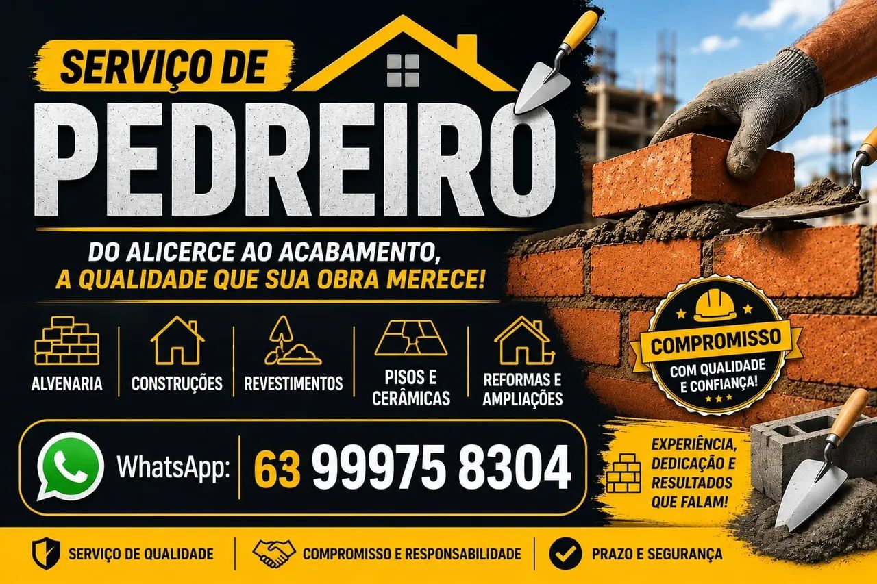 Pedreiro Azulejista 