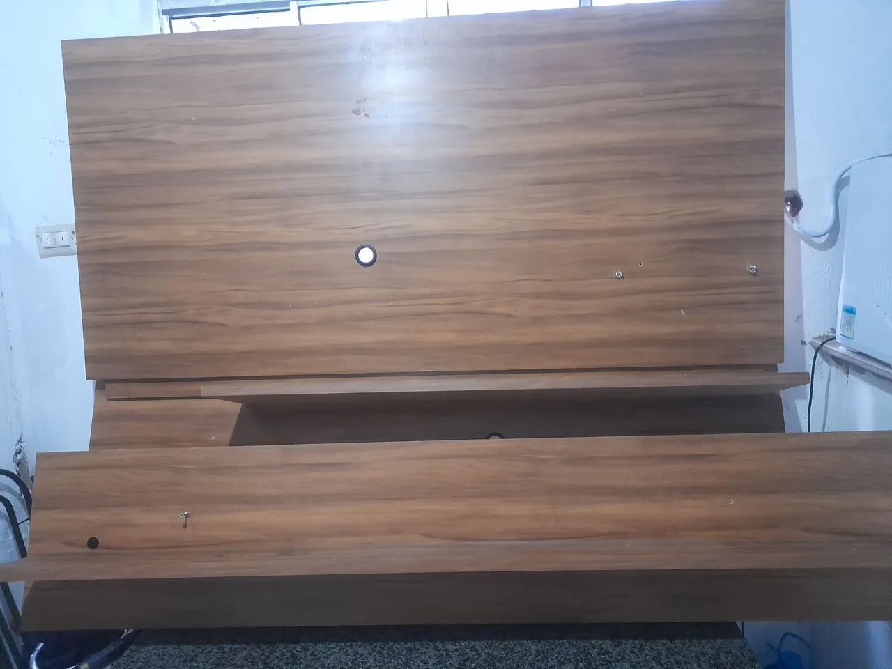 Painel para TV até 75 polegadas com dois balcão p sair logo 180 RS  - Foto 3