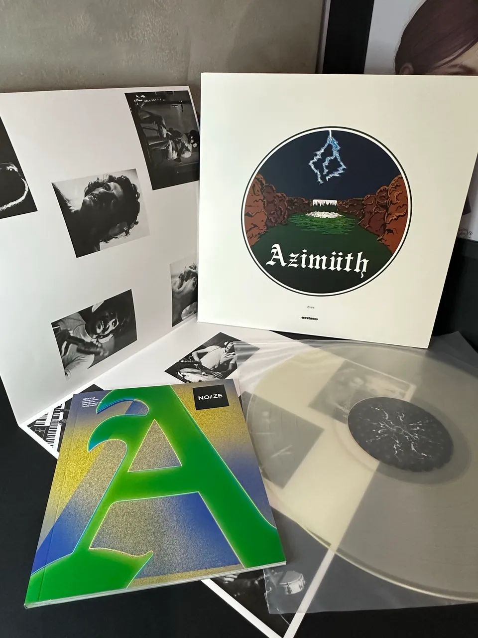 Vinil Azimuth (Azimüth) + Revista Noize