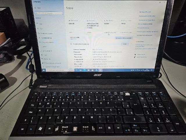 Notebook Acer i3 8GB RAM SSD 128GB - Foto 2