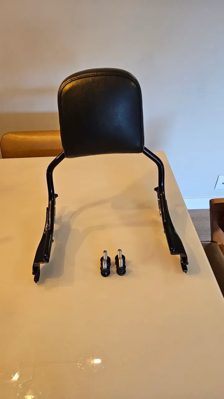 Sissy bar Removível Original Harley Davidson + Kit de Docking - Foto 2