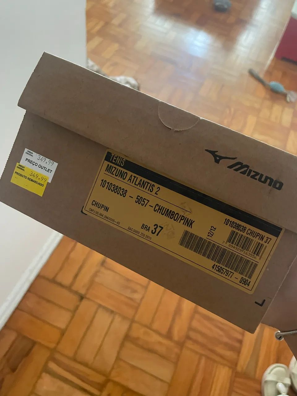 Tênis Mizuno Atlantis 2 TAM 37  - Foto 2