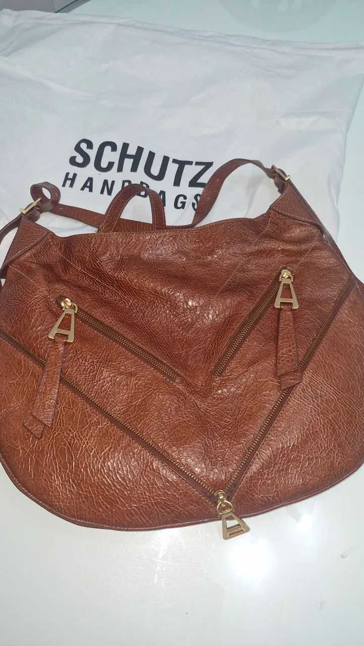 Bolsa caramelo Schutz 