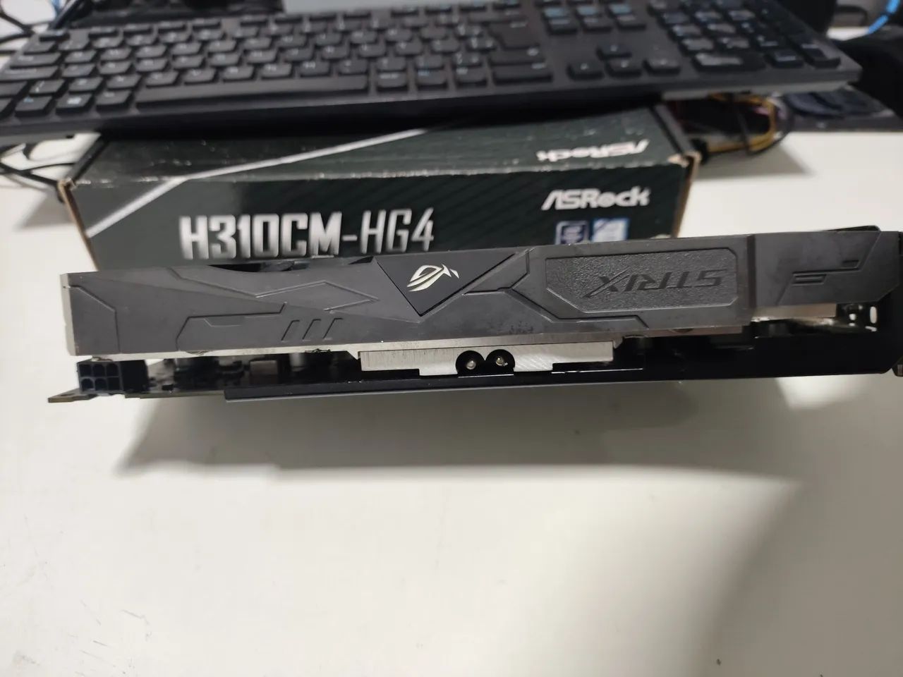 PLACA ASUS STRIX RX470 4GB - Defeito - Foto 4