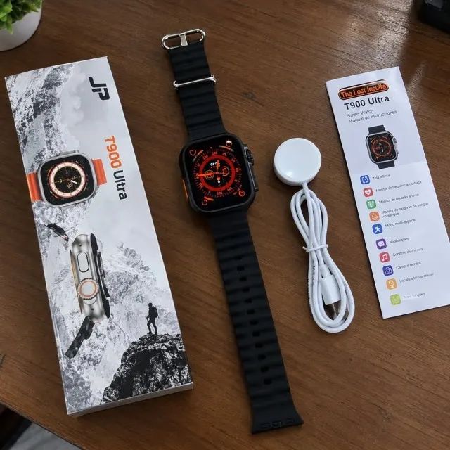 Smartwatch T900 Ultra 2.01 + Pulseira Extra | Novo