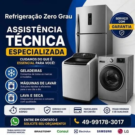 Conserto e manutenção de eletrodomésticos
