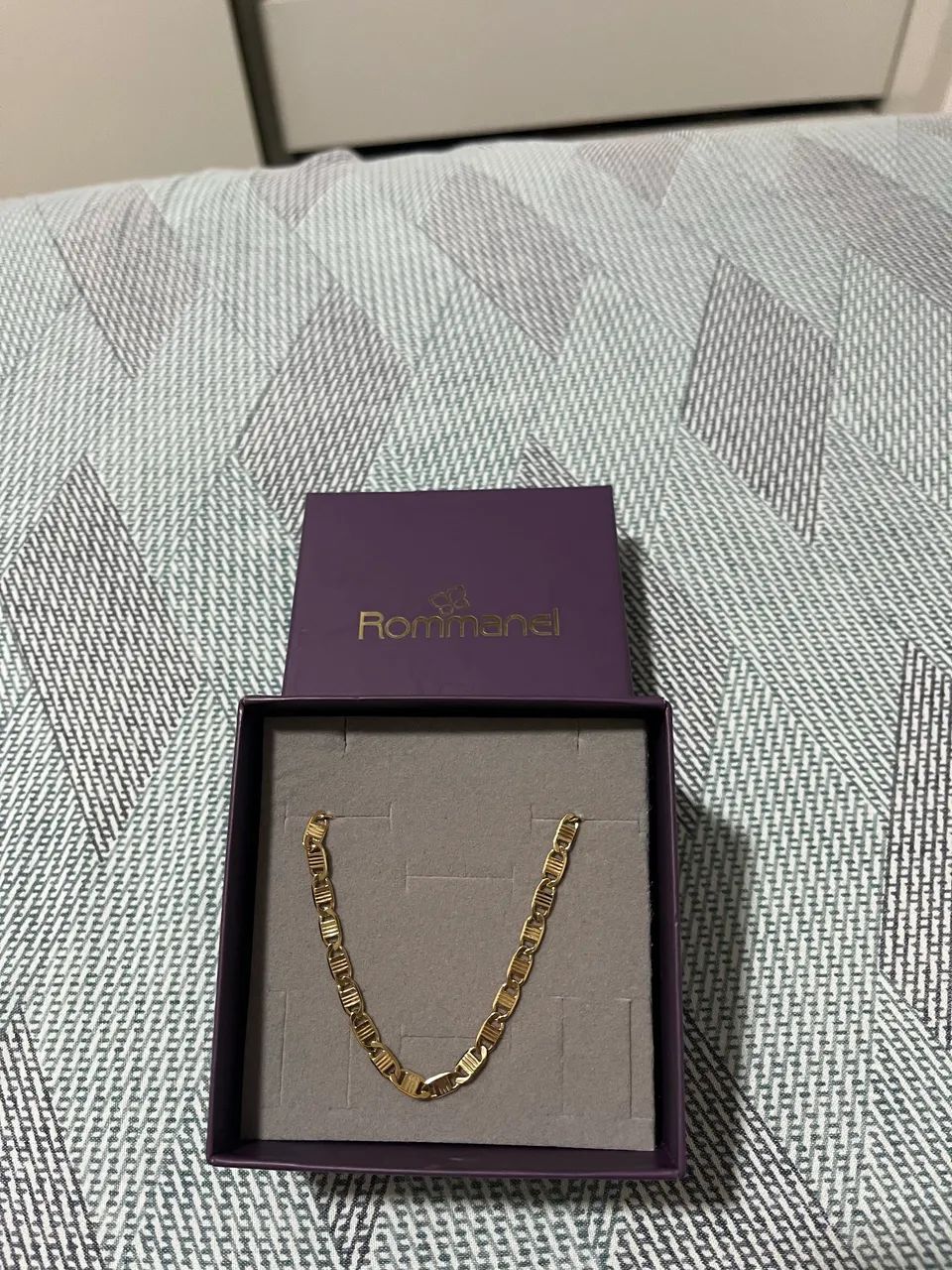 Pulseira de ouro romanel 18K - Foto 2
