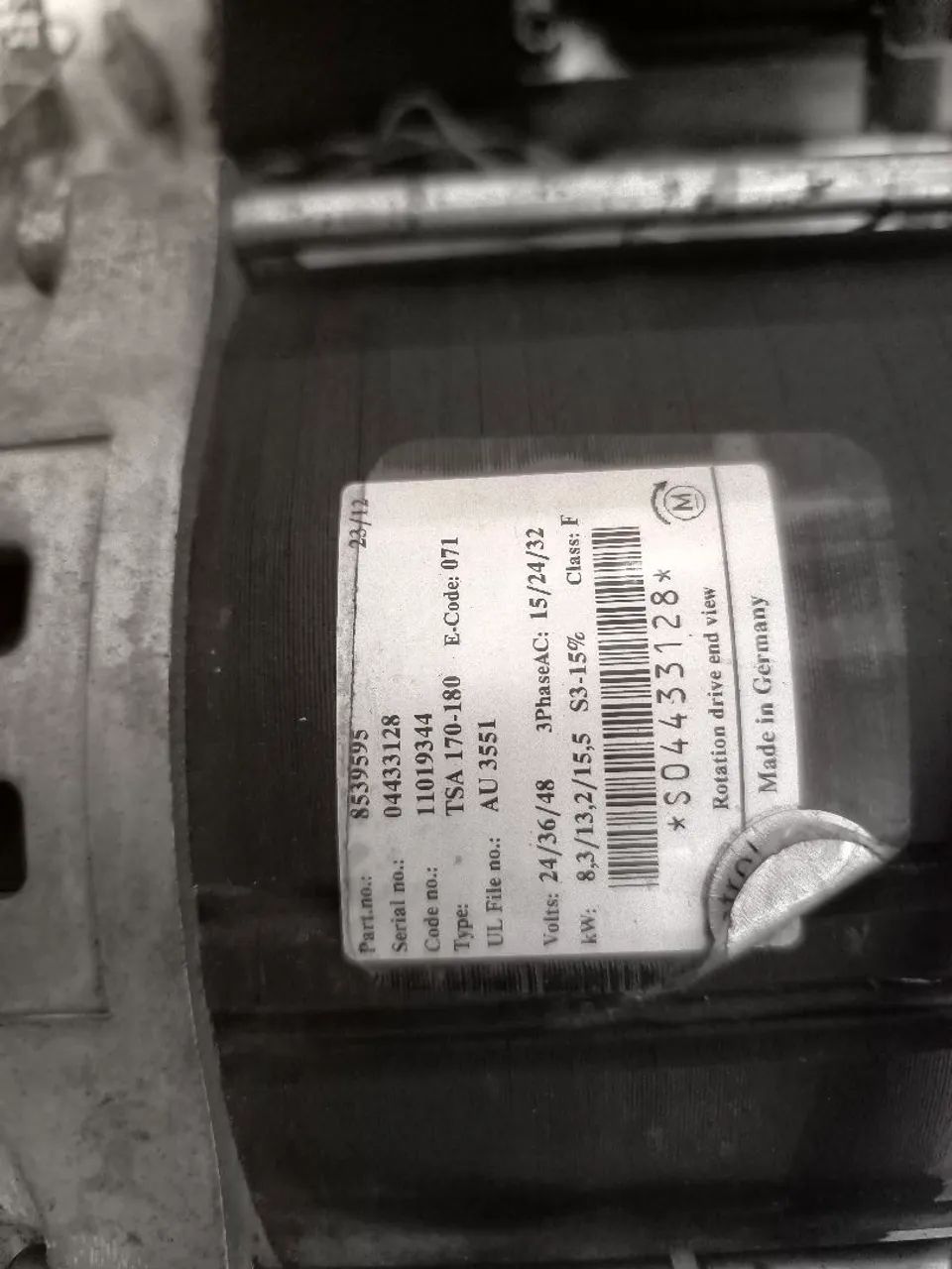  motor e controladora elevação de empilhadeira  - Foto 3