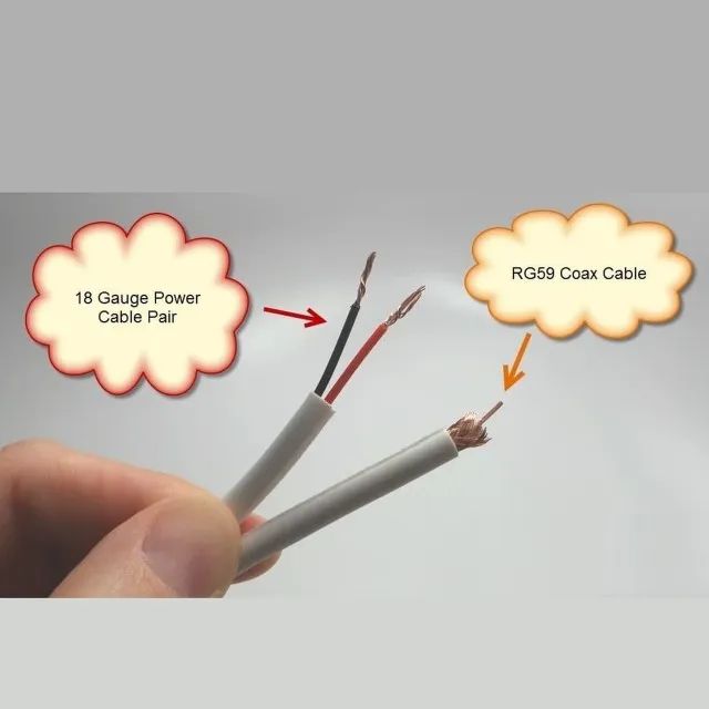 Cabo Coaxial Rg59 95% Blindado - Macrocabos - 6,3 M - Foto 3