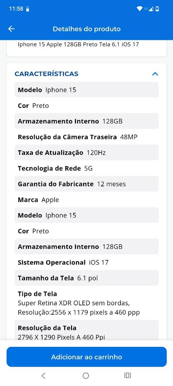 iPhone 15 - Foto 4