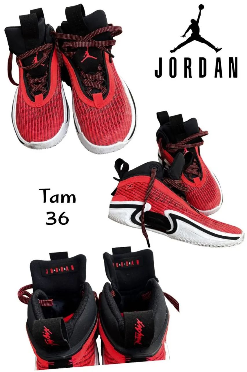Air Jordan Tamanho 36 - Impecável!