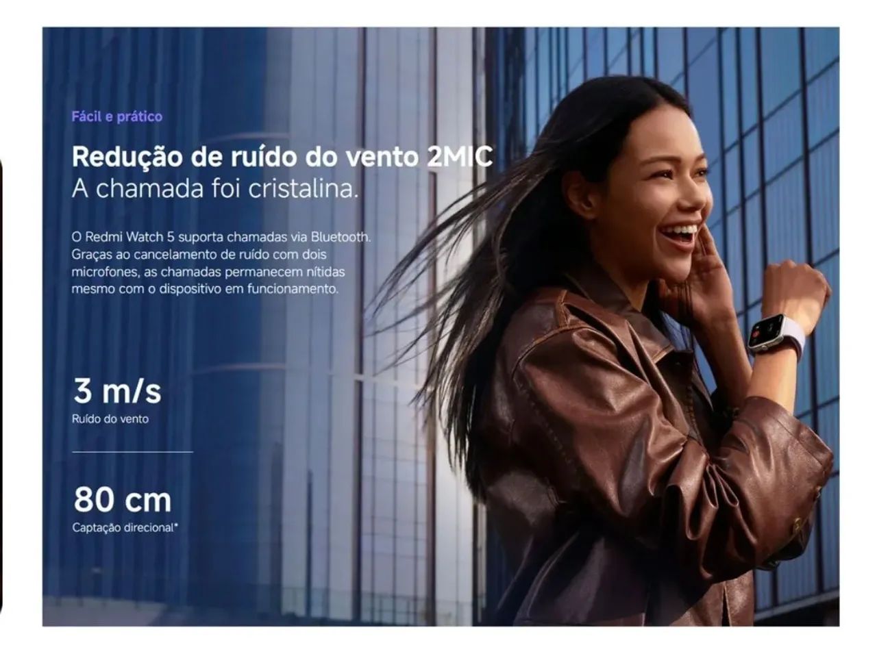 Relógio Redmi Watch 5 com GPS Integrado - Foto 4