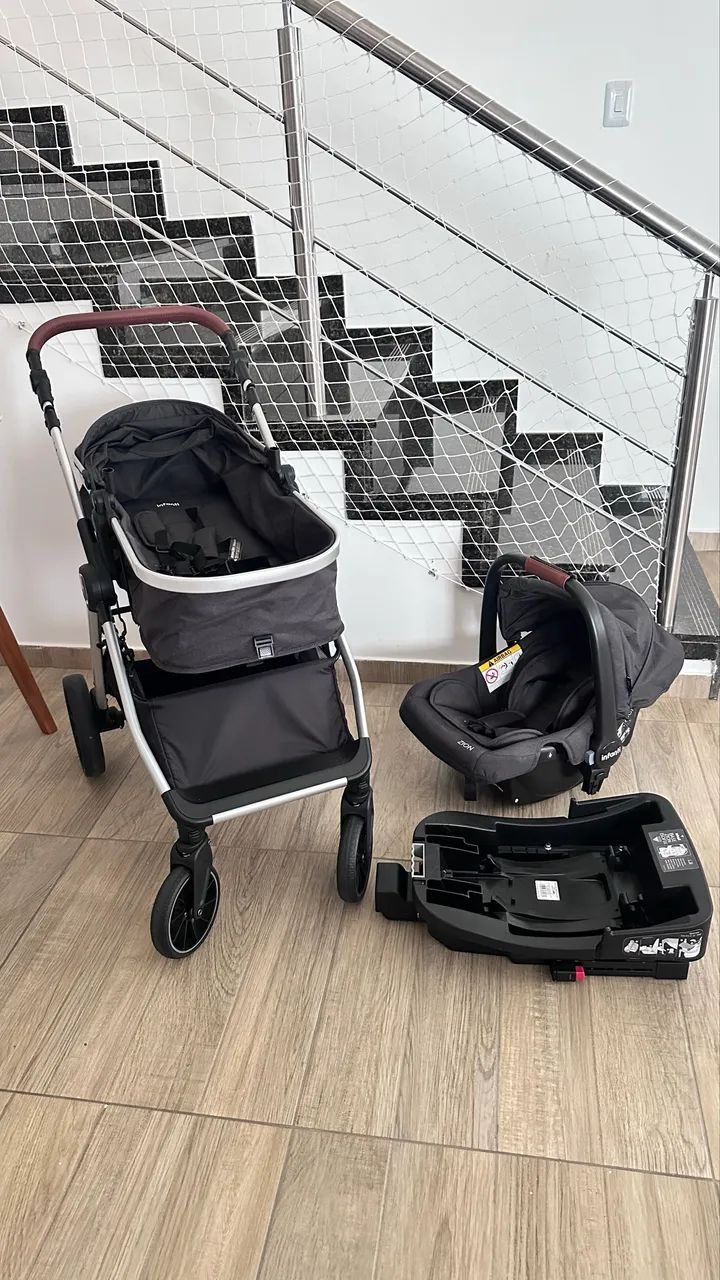 bebe conforto + carrinho + base isofix  - Foto 2