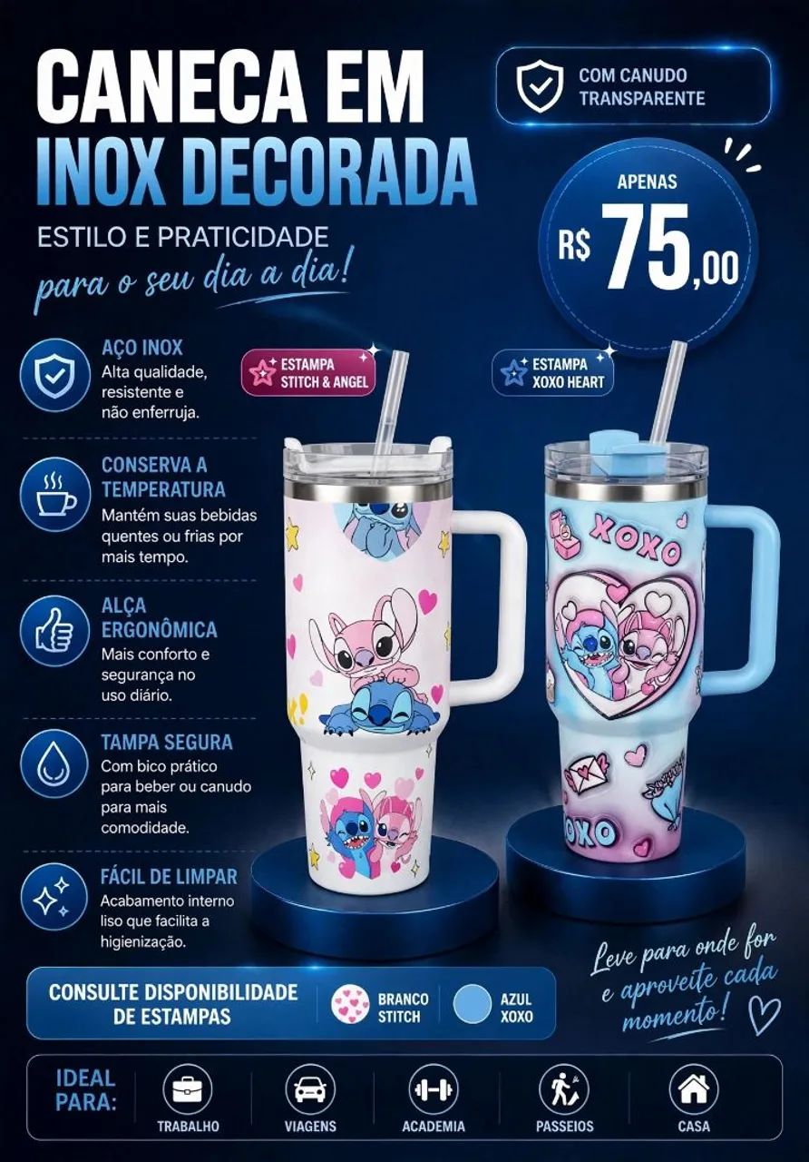 Canecas em inox  - Foto 2
