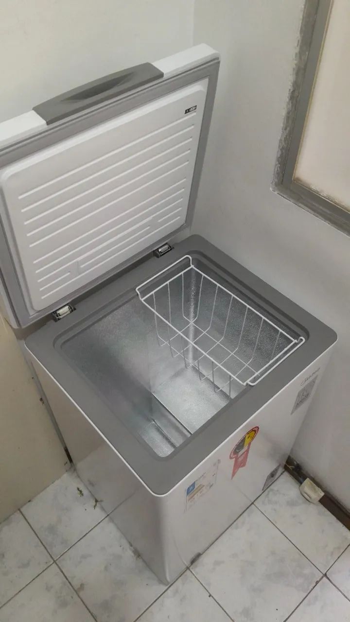 Freezer Horizontal 3 em 1 Branco 100L Midea - Foto 6