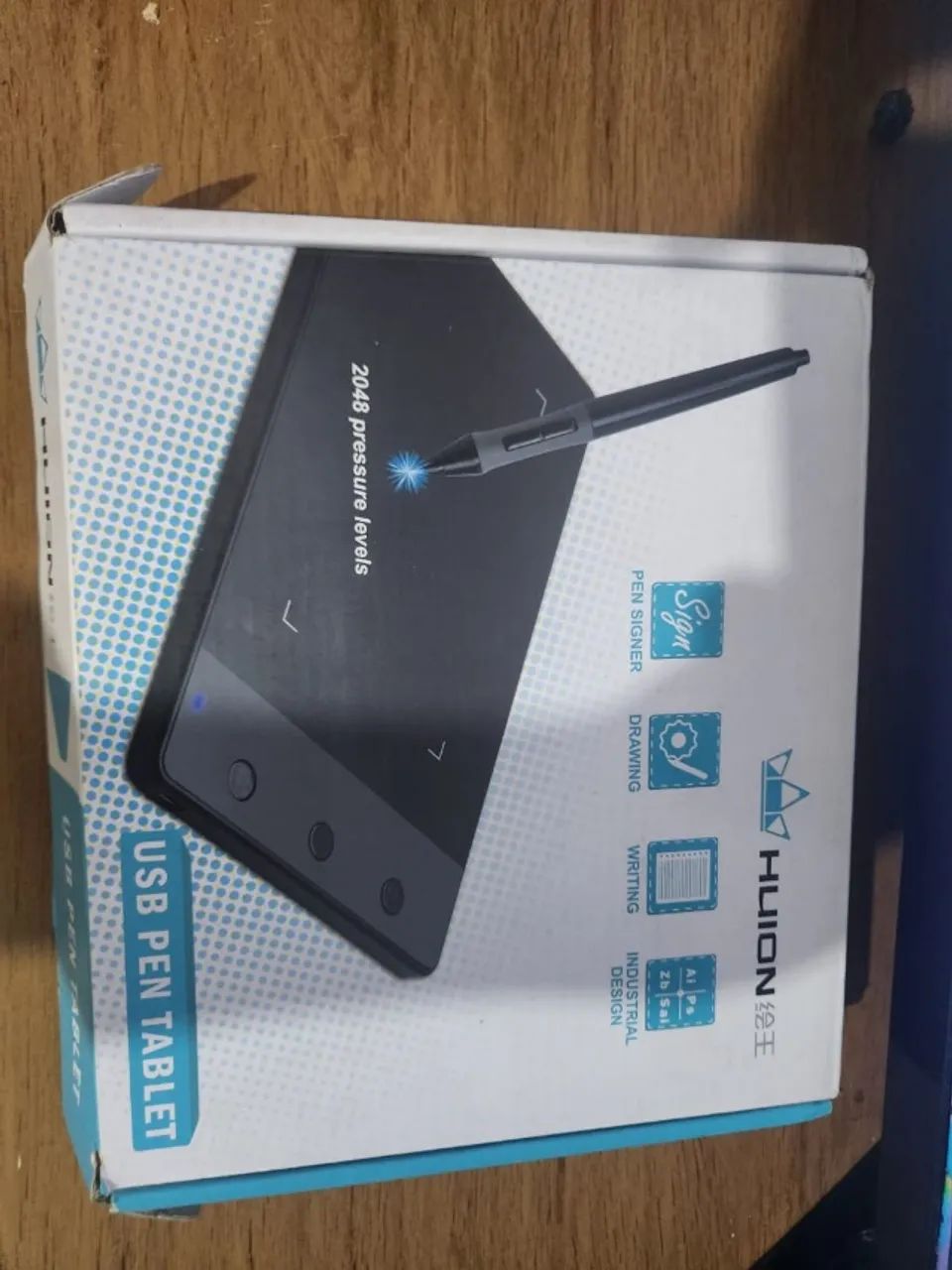 Mesa Digitalizadora - USB Pen Tablet - Foto 5