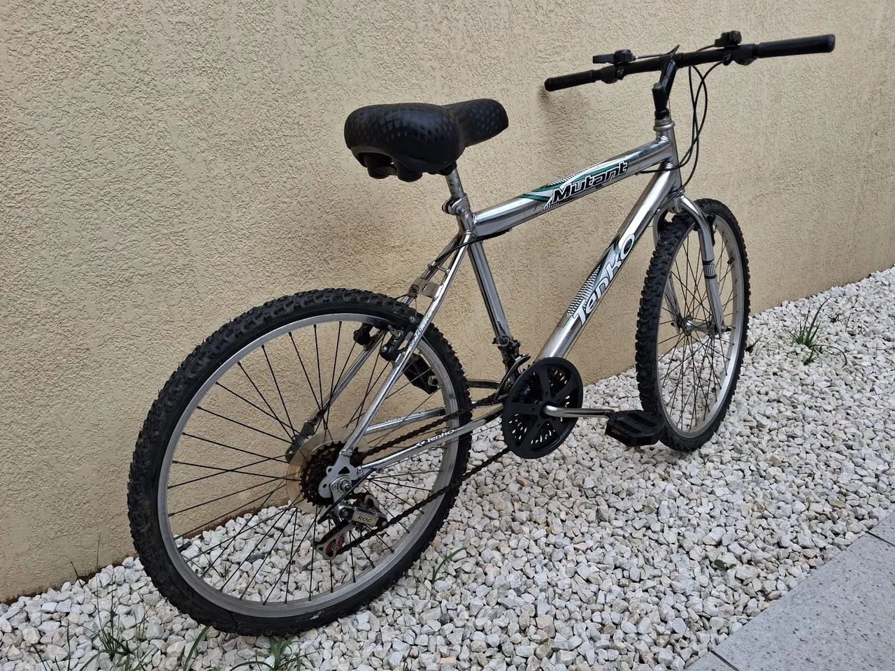 Bicicleta aro 24 Cromada 18 velocidades - Foto 5