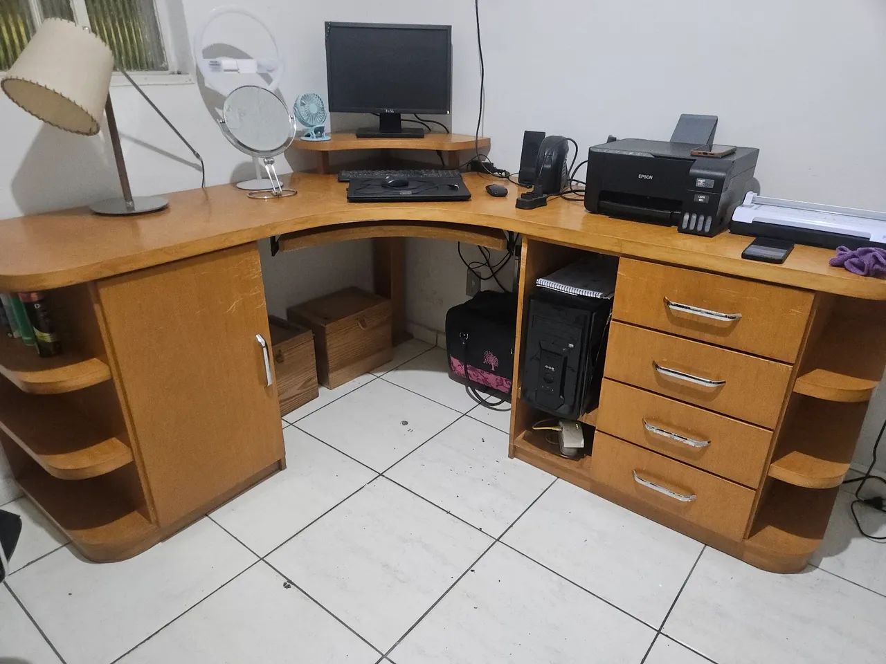Movel de escritório em L - Foto 2
