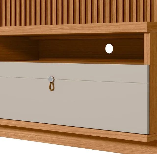 Painel com Rack Aurélion 180 cm para TV até 75 polegadas - Foto 4