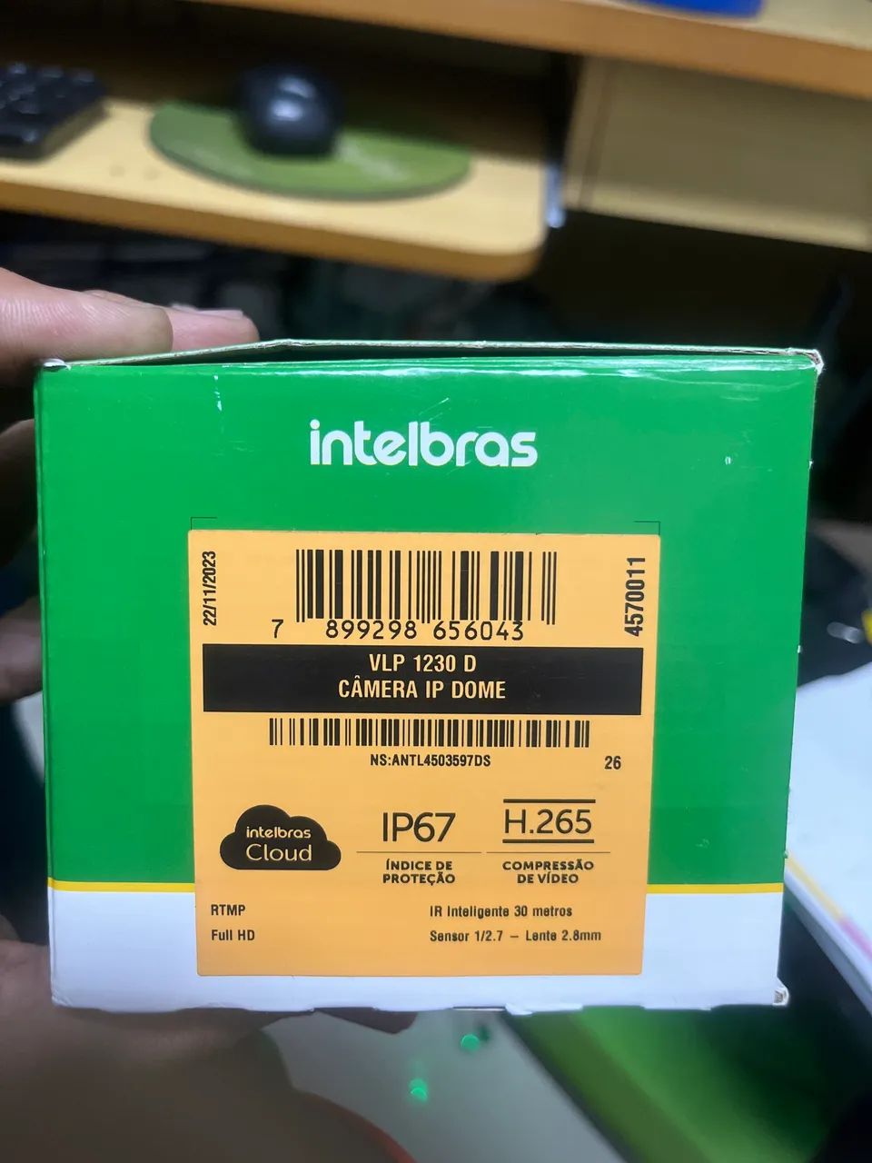Kit 5 VLP 1230 D Câmera IP Dome - Foto 2