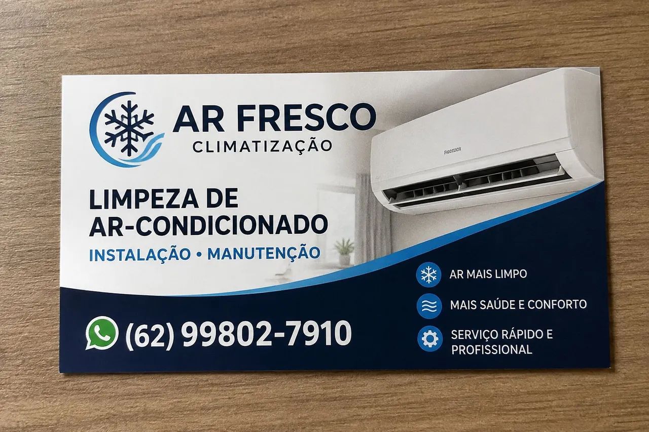 Limpeza de ar condicionado 