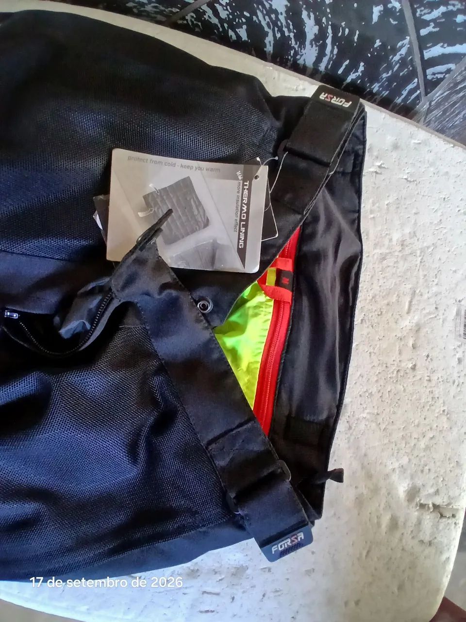 Calça impermeável Forza tamanho M Nova  - Foto 5