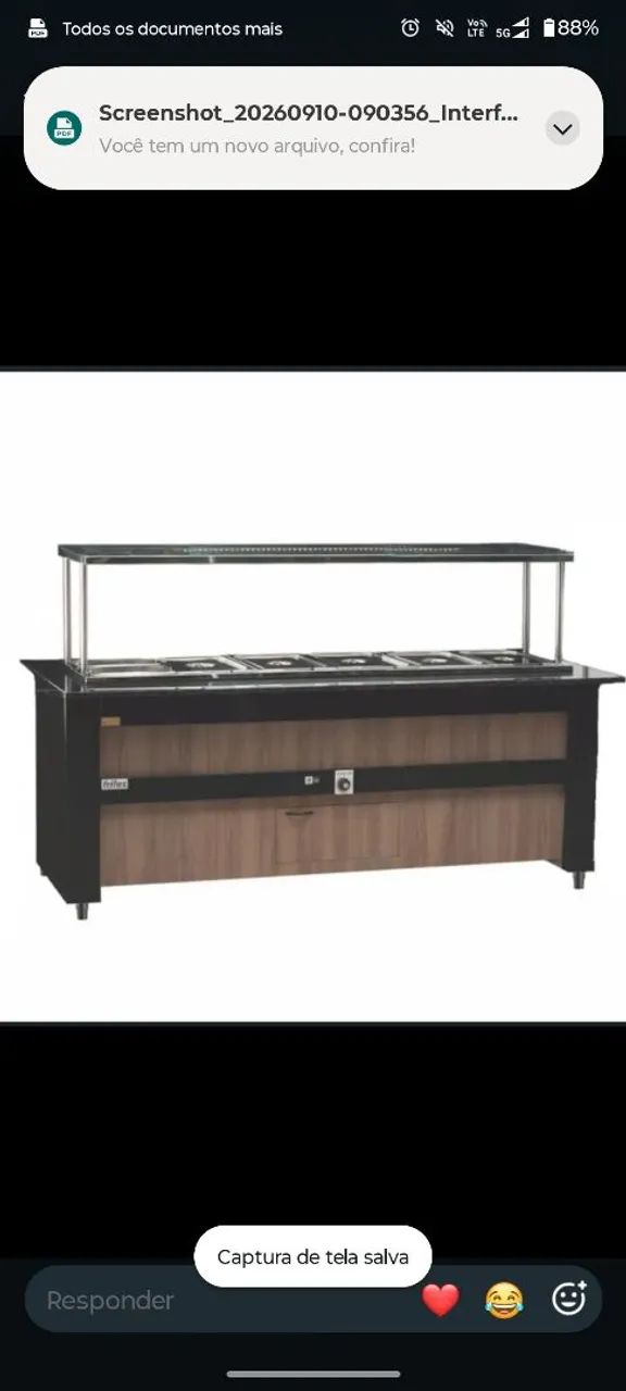 Buffets e equipamentos de restaurante