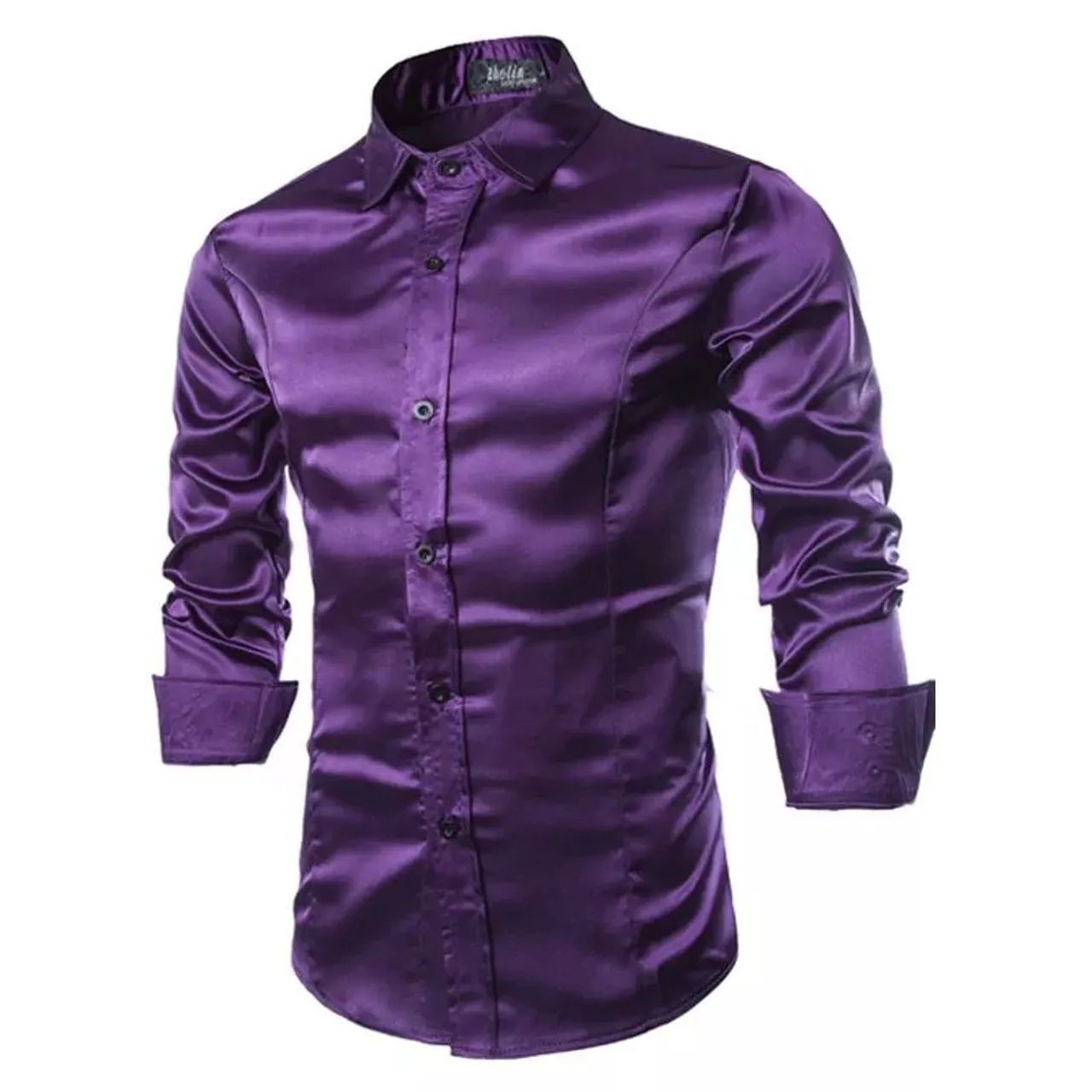 Camisa Social Acetinada  - Foto 3