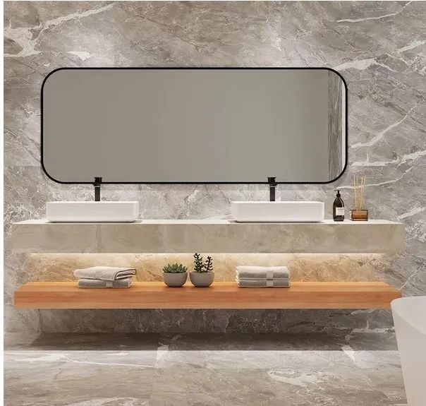 Porcelanato Cinza Marmorizado 120x120 Polido. - Foto 2