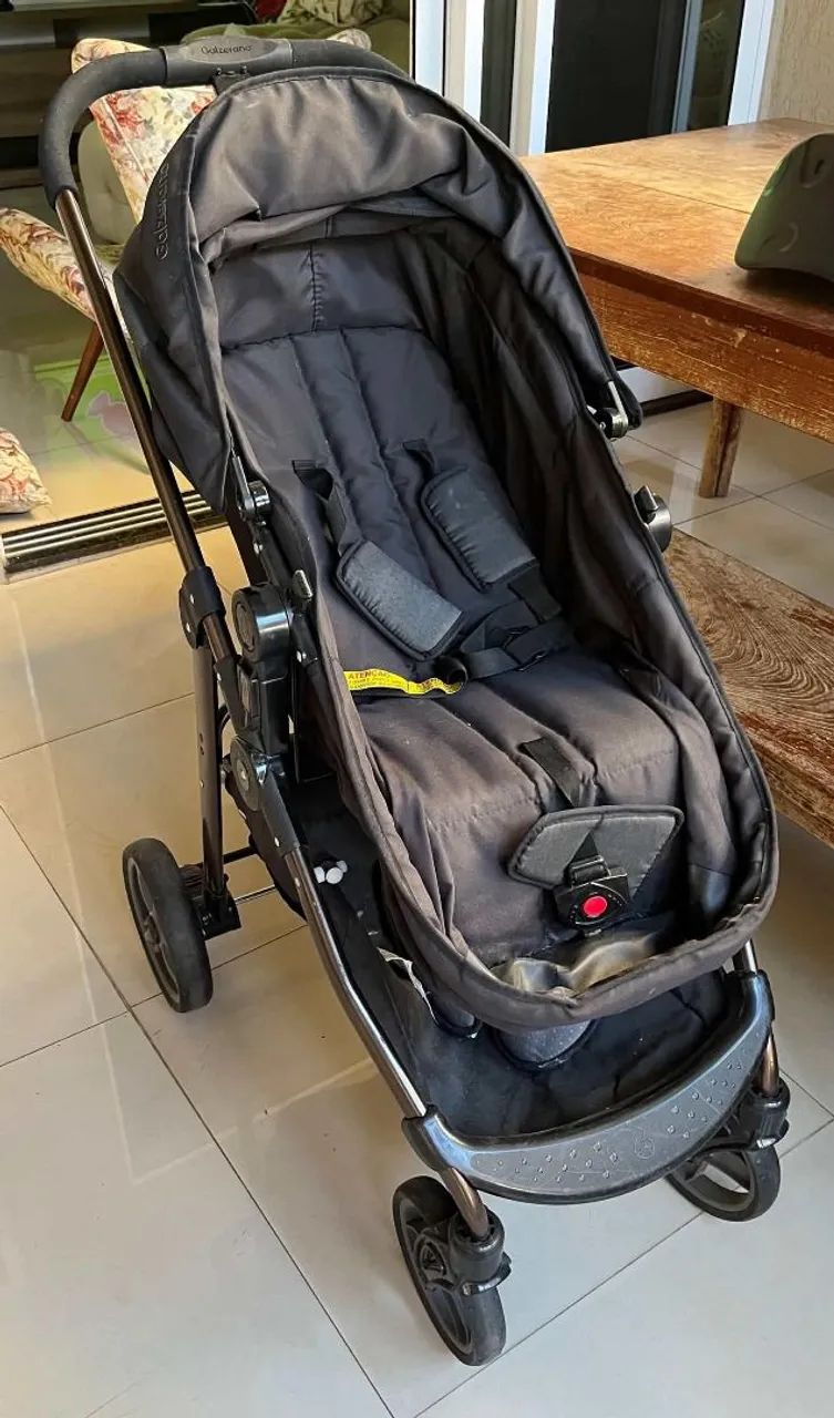 Carrinho de bebê  e bebê conforto Galzerano  - Foto 2
