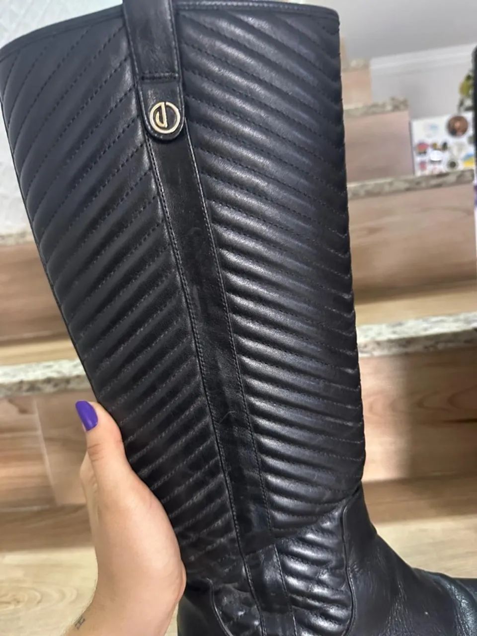 Bota de couro dumond - Foto 5