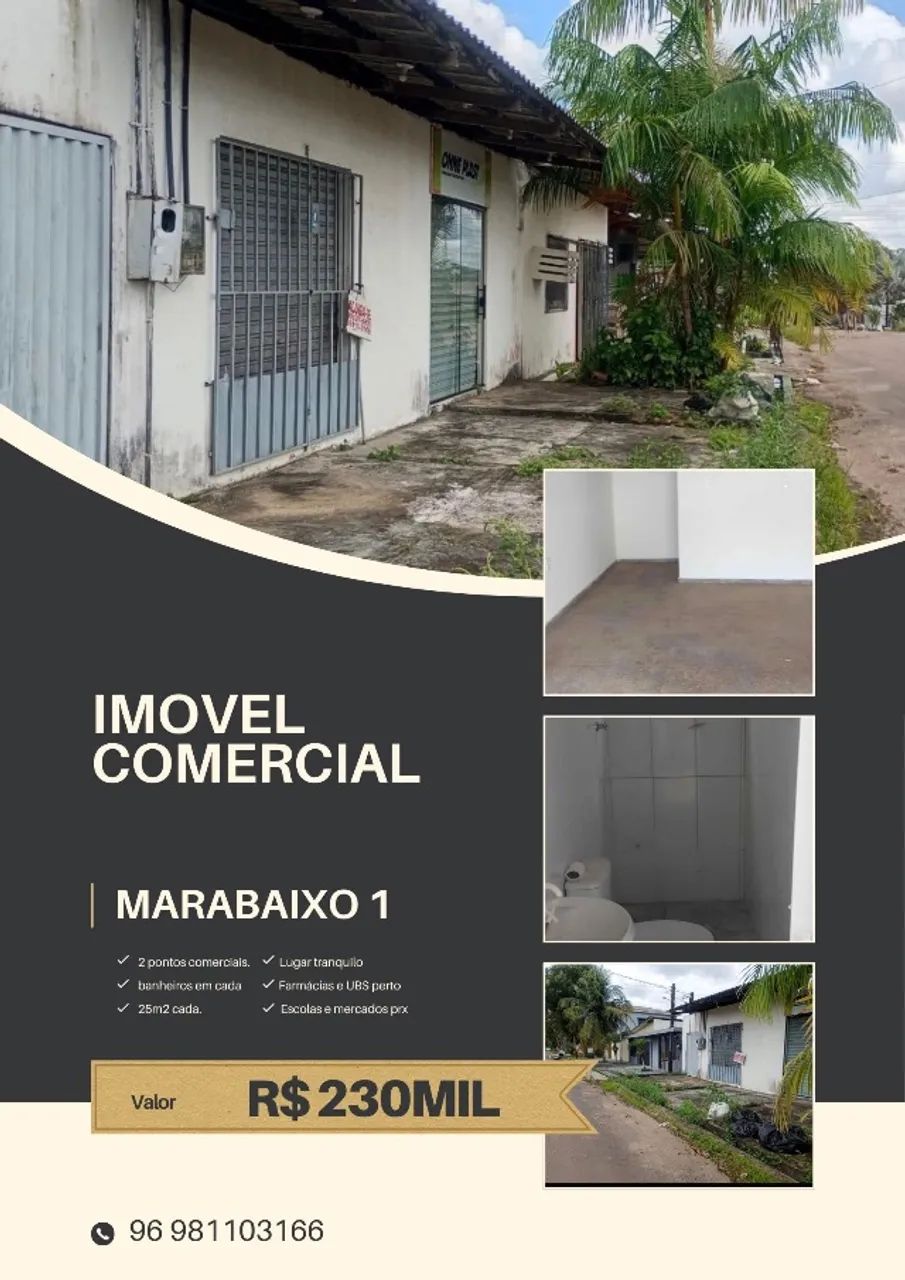 Imóvel comercial Marabaixo 1
