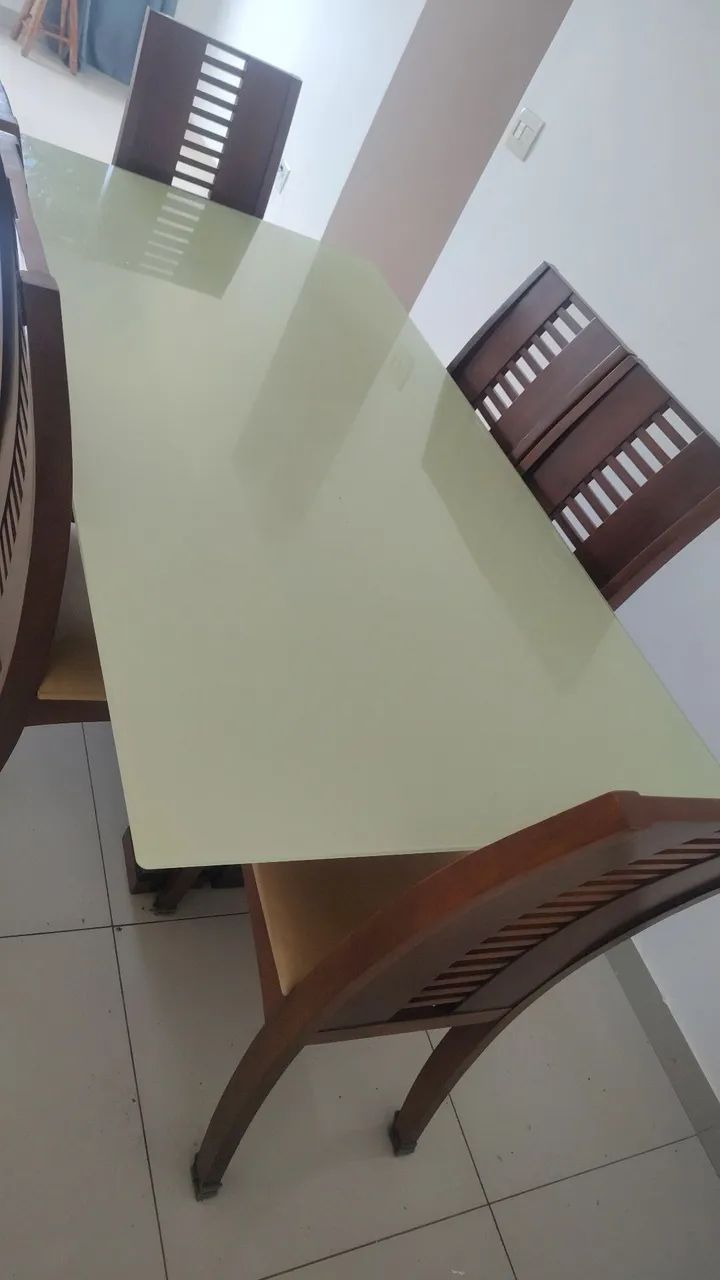 MESA 6 CADEIRAS ALTO PADRÃO  - Foto 3
