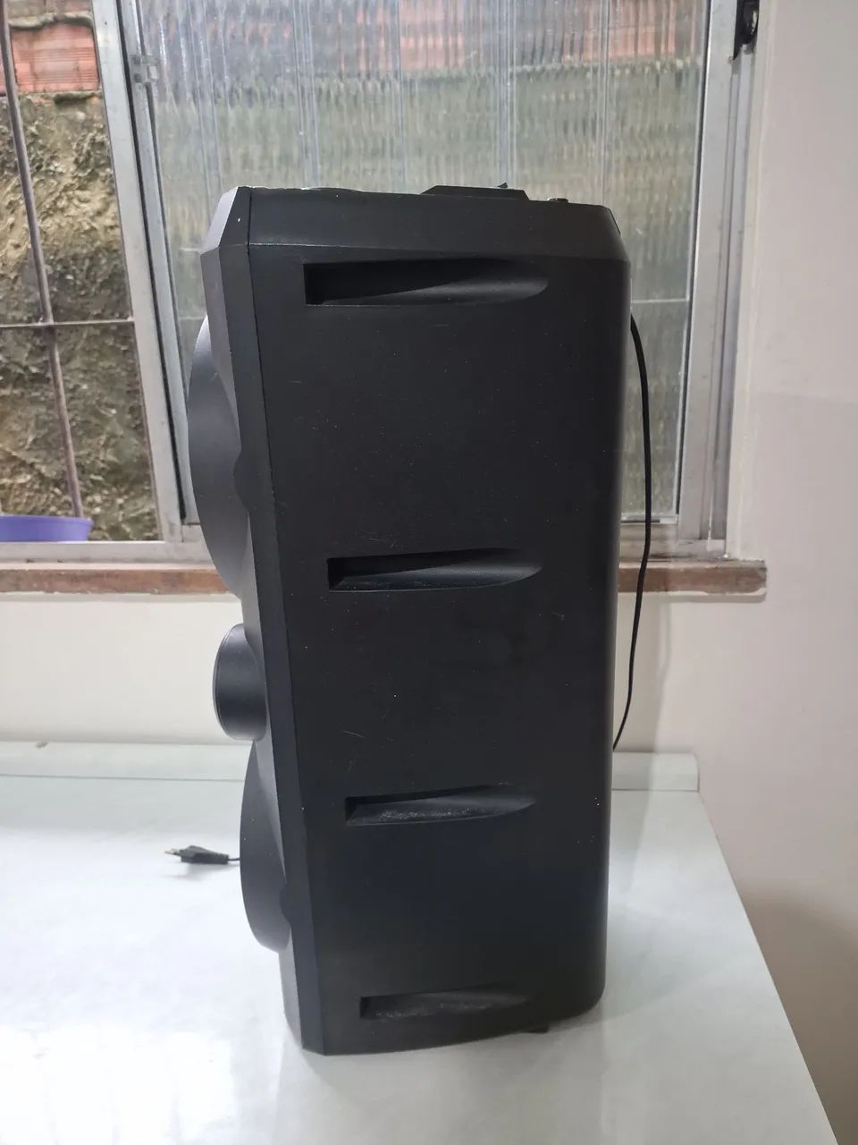 Caixa de Som Mini Torre Multilaser Neon X (com defeito) - Foto 4
