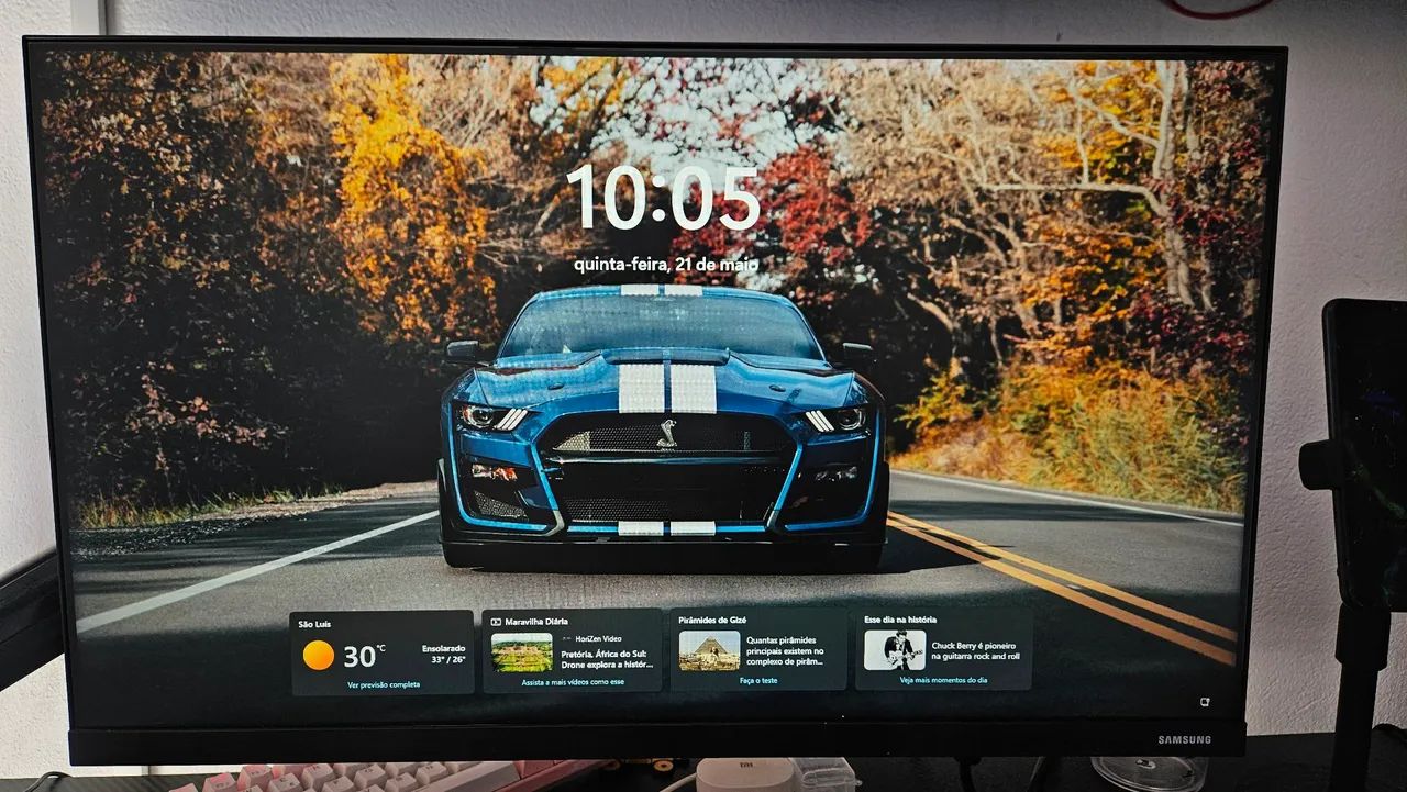 Vendo Monitor Samsung T350 24" Polegadas 75Hz - Foto 2