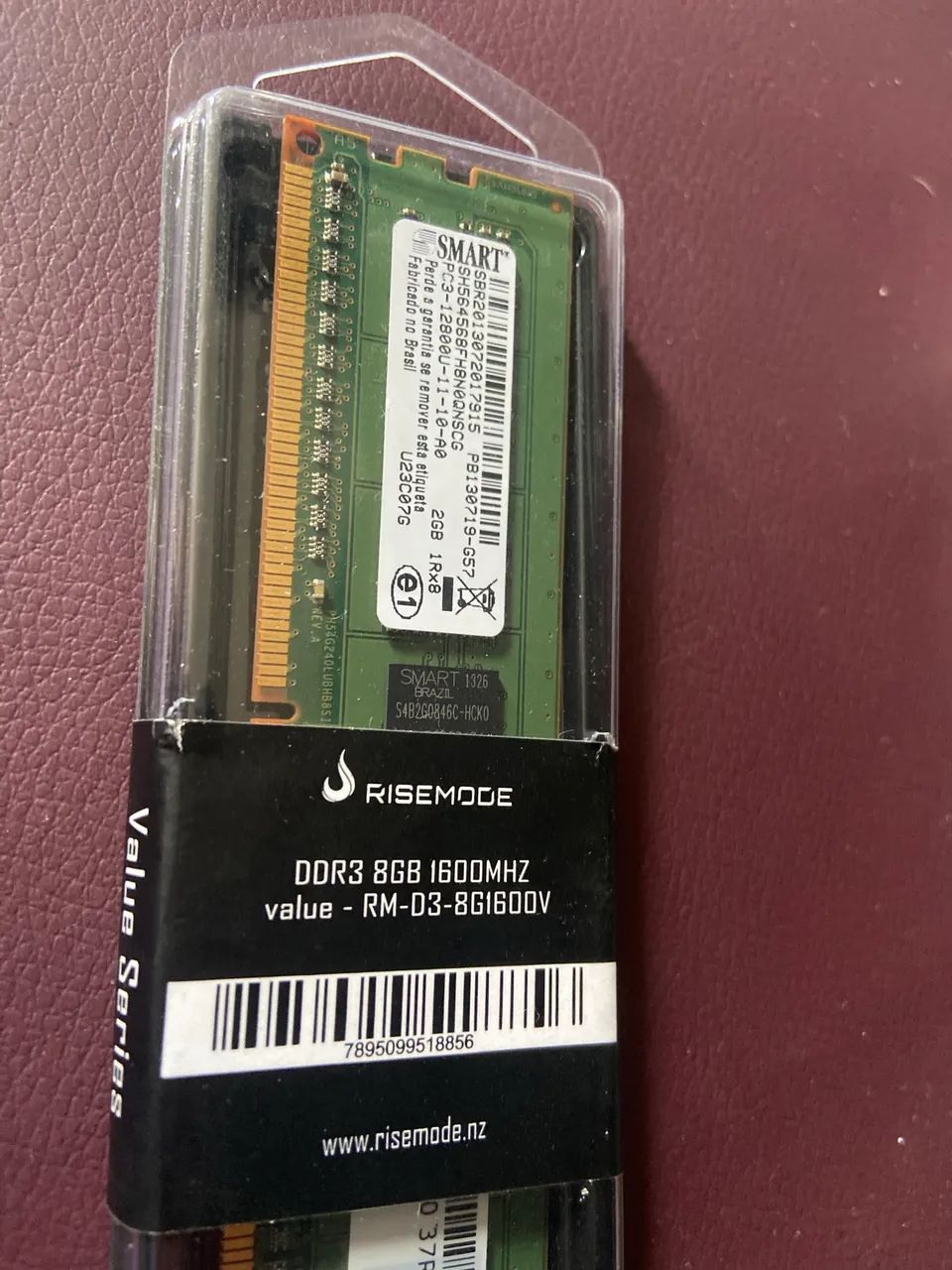 MEMÓRIA RAM RISEMODE DDR3 8GB NOVA - Foto 4