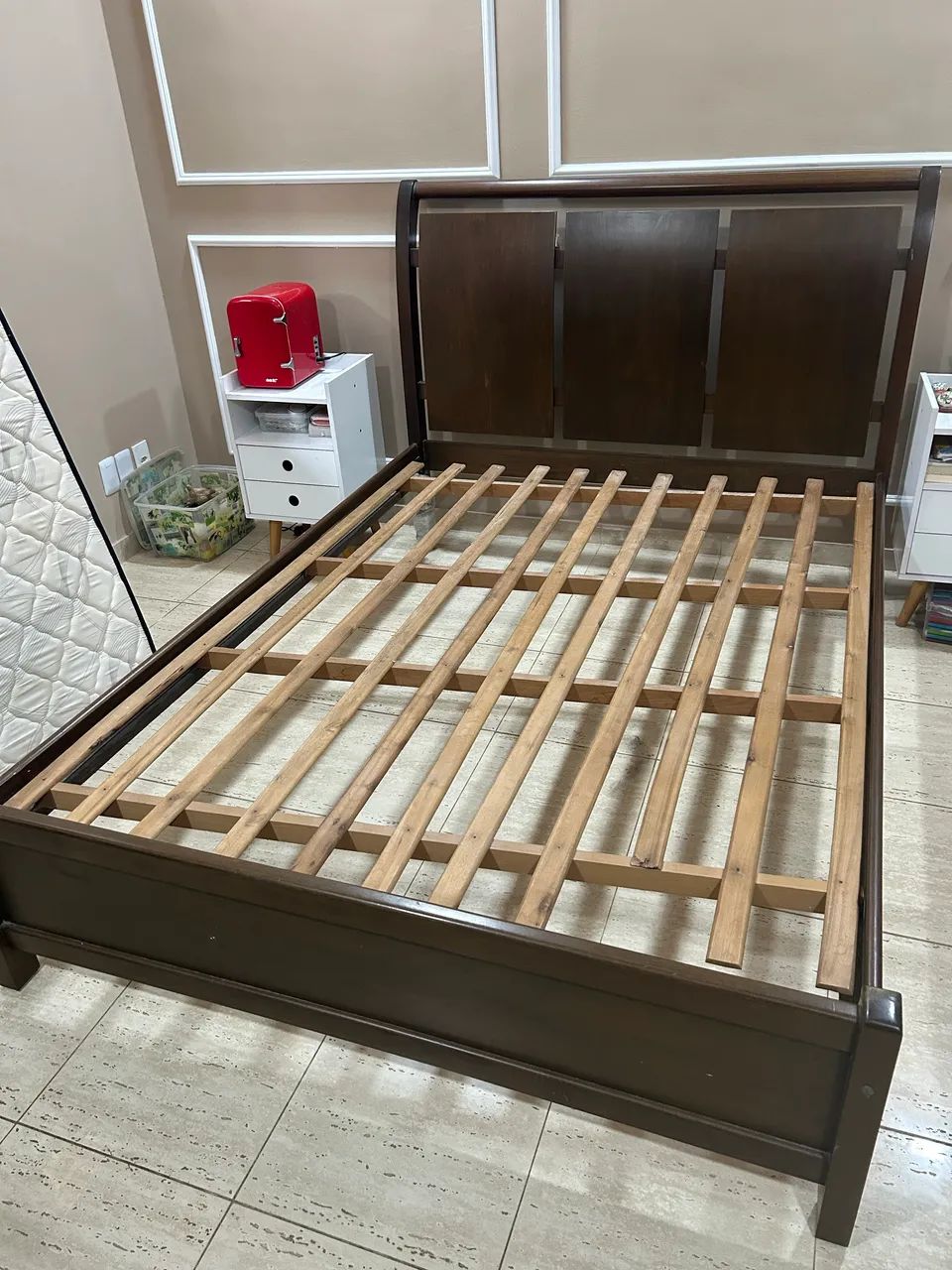 Cama casal Madeira Maciça  - Foto 2