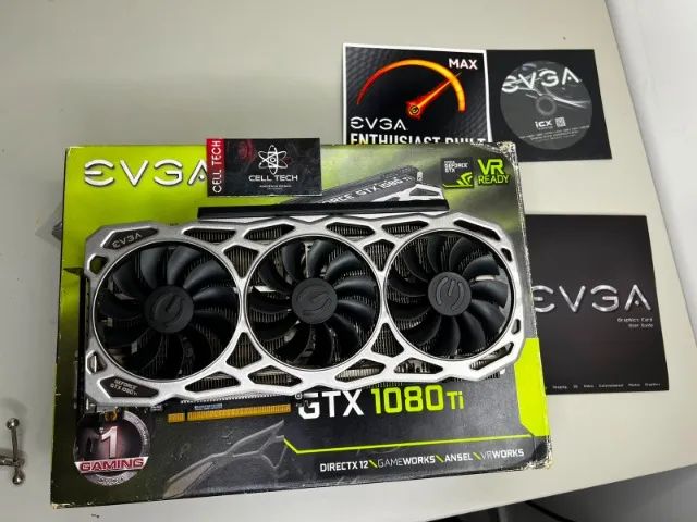 Placa de Video GTX 1080 Ti 11Gbs GDDR5 Triple Fan ! Entrego e Instalo. - Foto 4