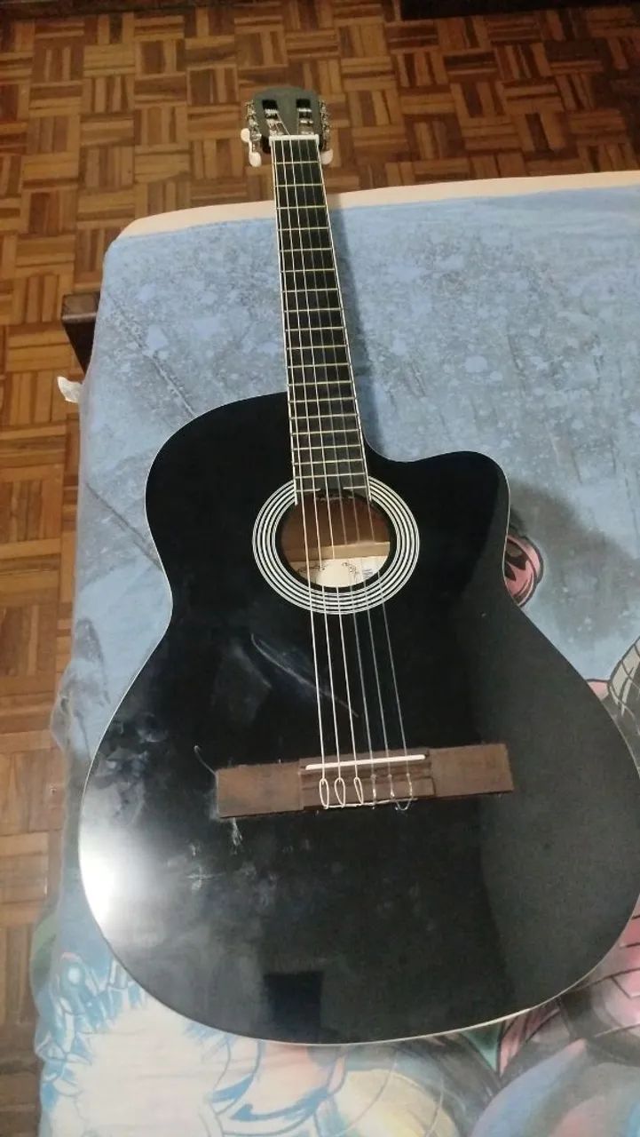 Violão Vogga VCE 300 BK