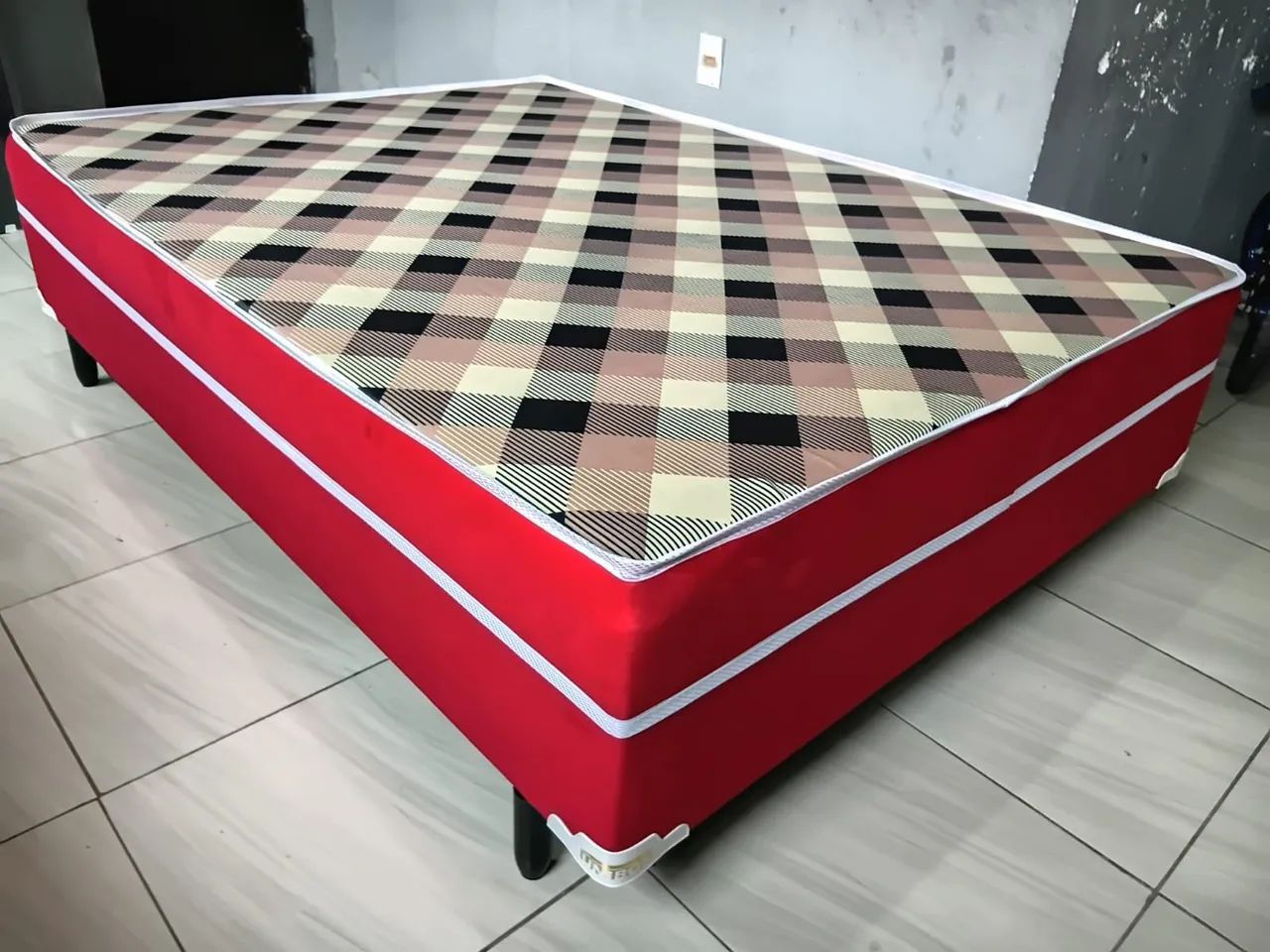 ? Aproveite! Cama Box Casal Nova no Plástico pronta entrega  - Foto 3