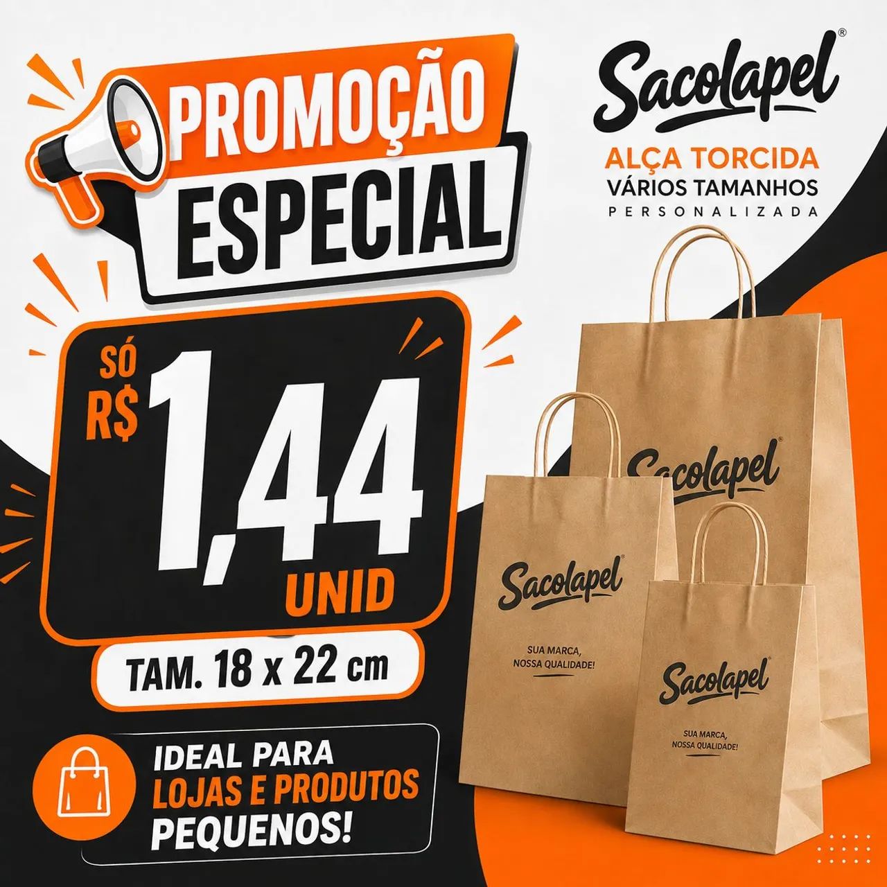 Sacola Kraft