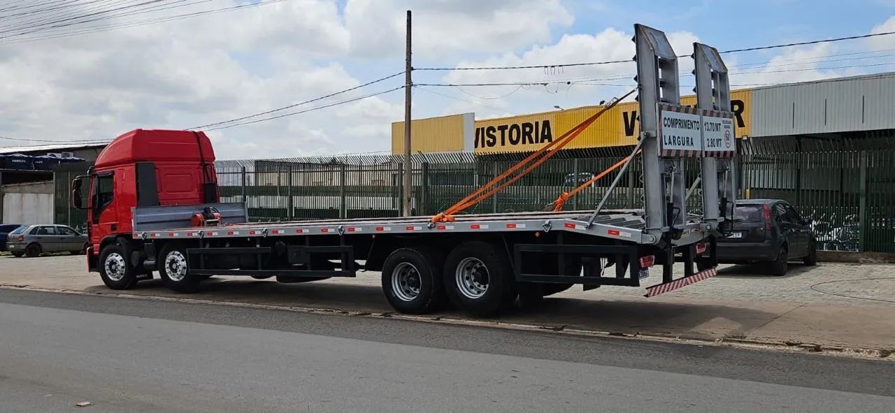 Caminhão Iveco 8x2 Prancha Fixa - Foto 3
