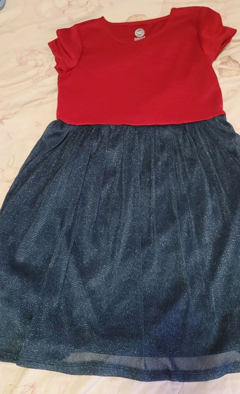 Vestido com casaco infantil  - Foto 3