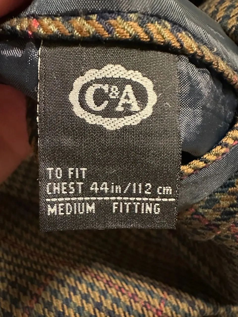 Blazer masculino C&A xadrez clássico - Foto 2