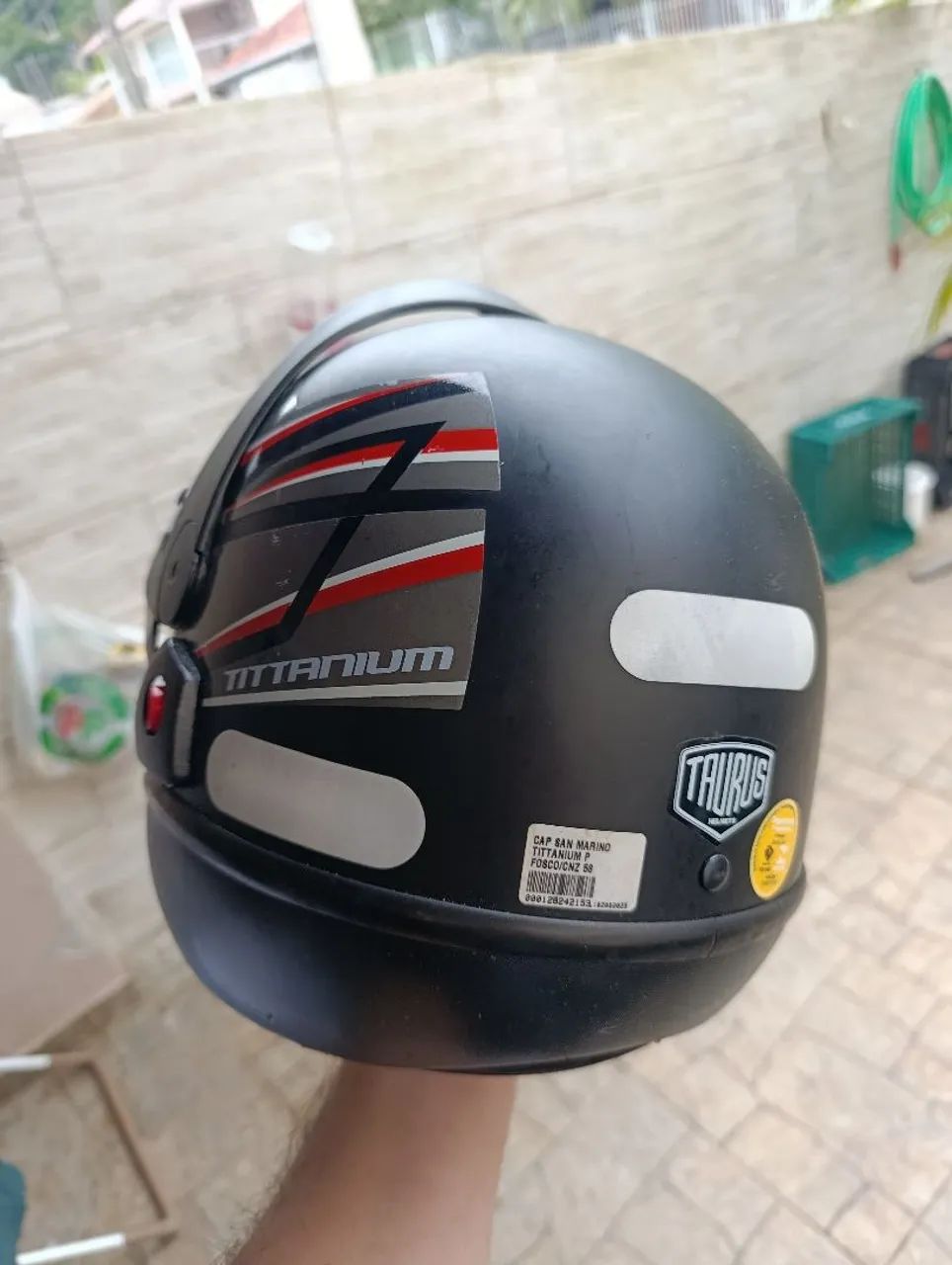 Capacete San Marino feminino - Foto 3