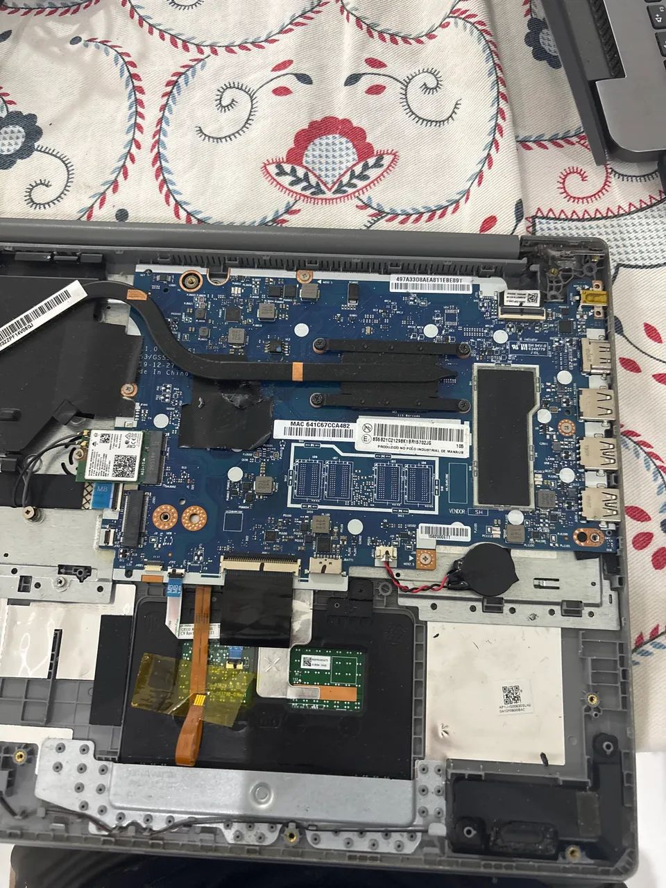 Placa mãe lenovo ideapad 3 - Foto 2
