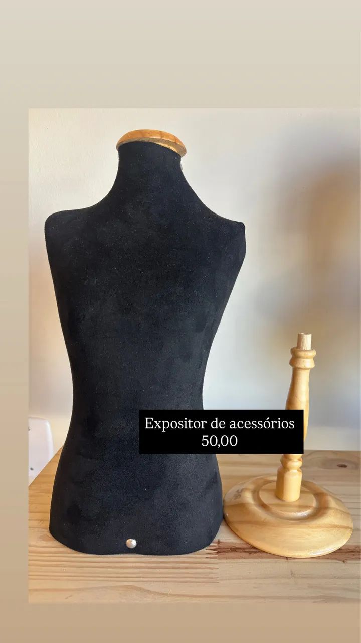 Manequim de acessórios 