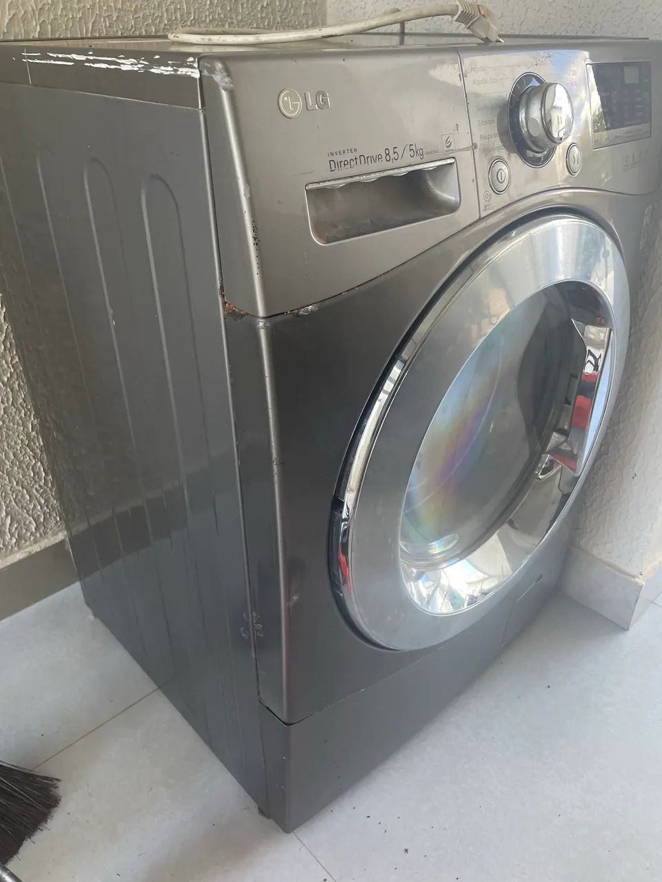 lava e seca da LG da linha Inverter Direct Drive 8,5 kg - Foto 6