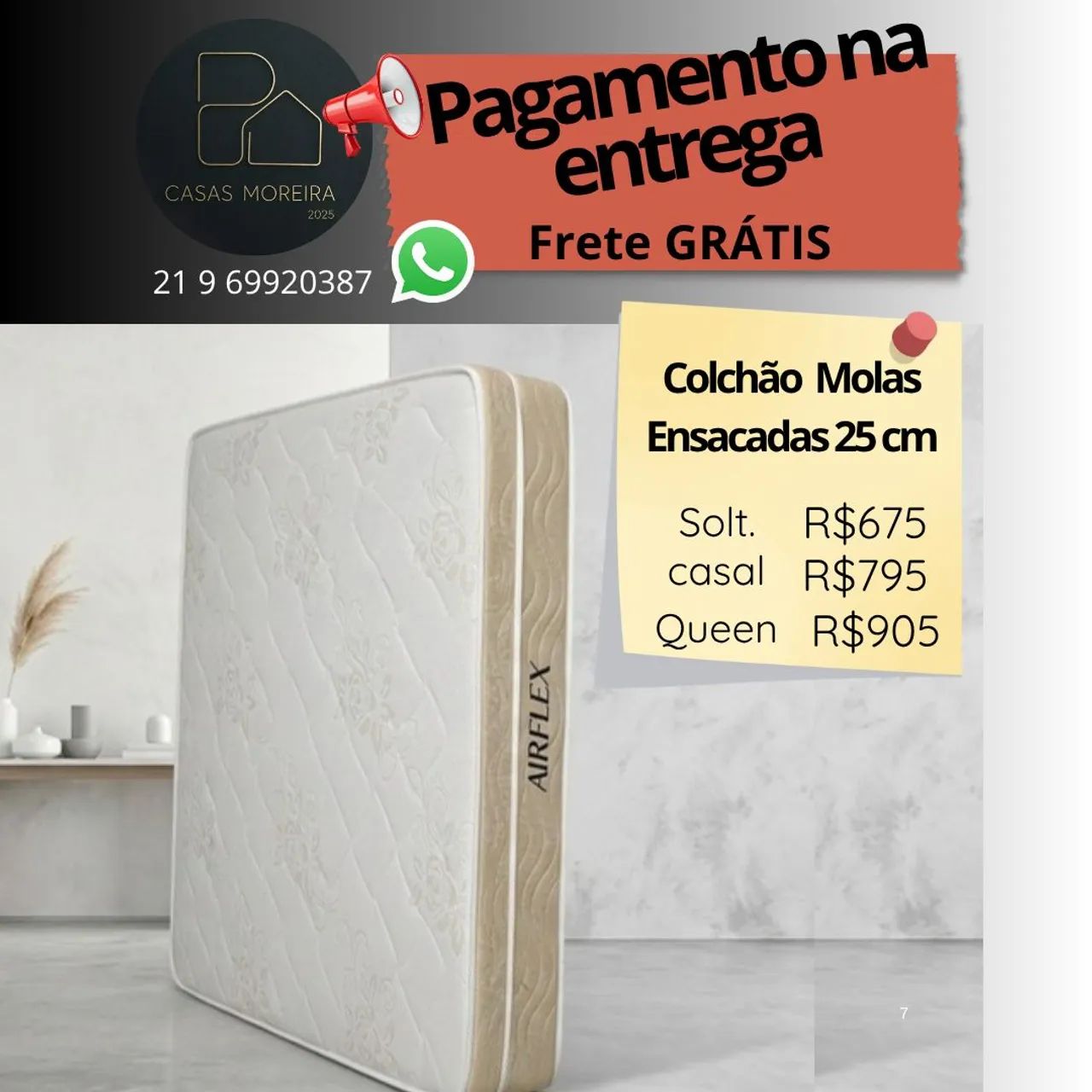 Colchão casal/solteiro/queen/king - Foto 4